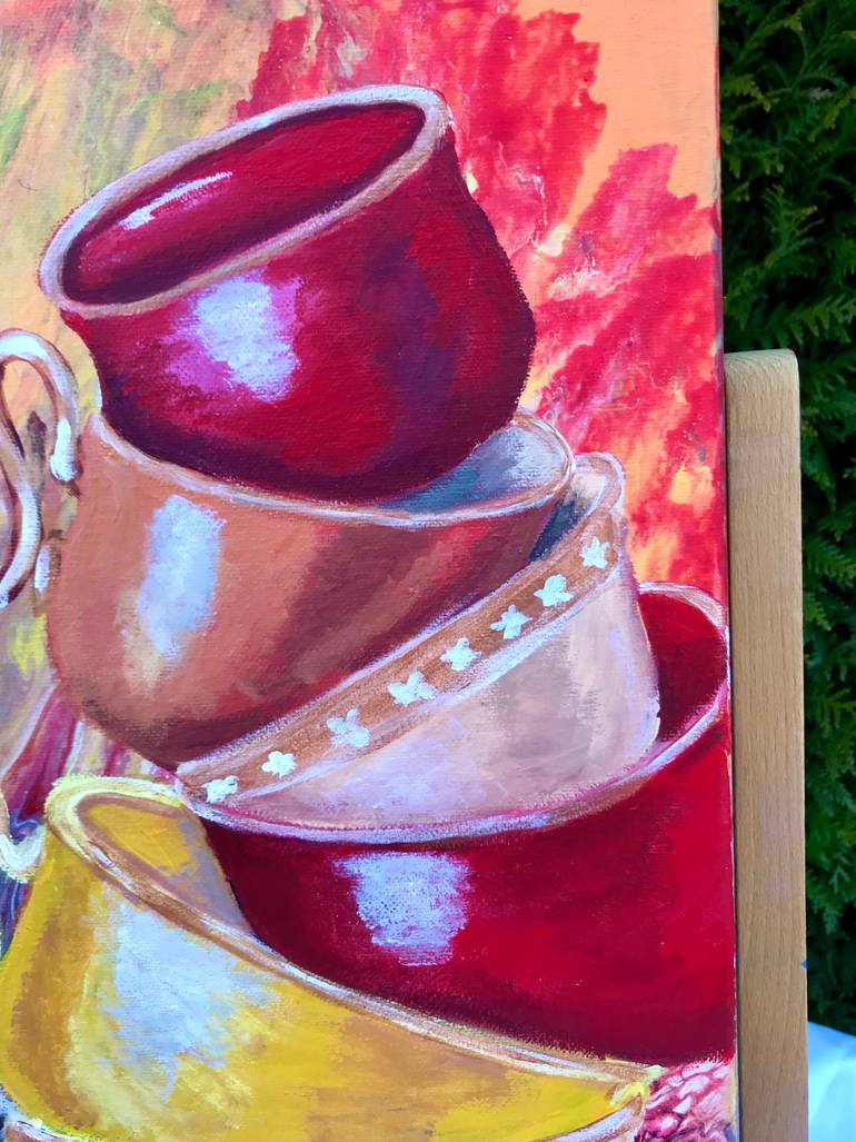 Original Abstract Painting by Tatiana Dulac