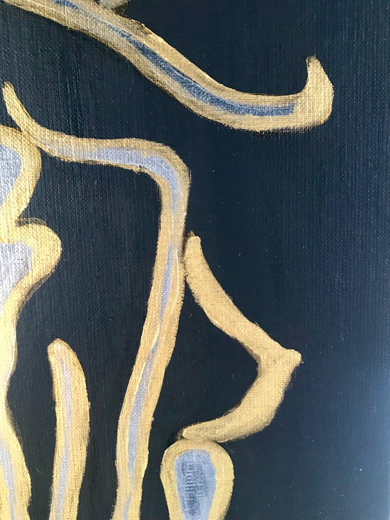 Original Abstract Women Painting by Tatiana Dulac