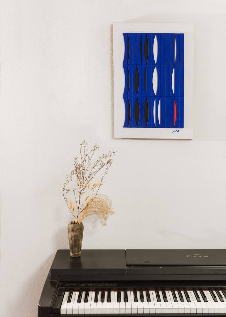 Original Abstract Painting by Matteo Cecchinato