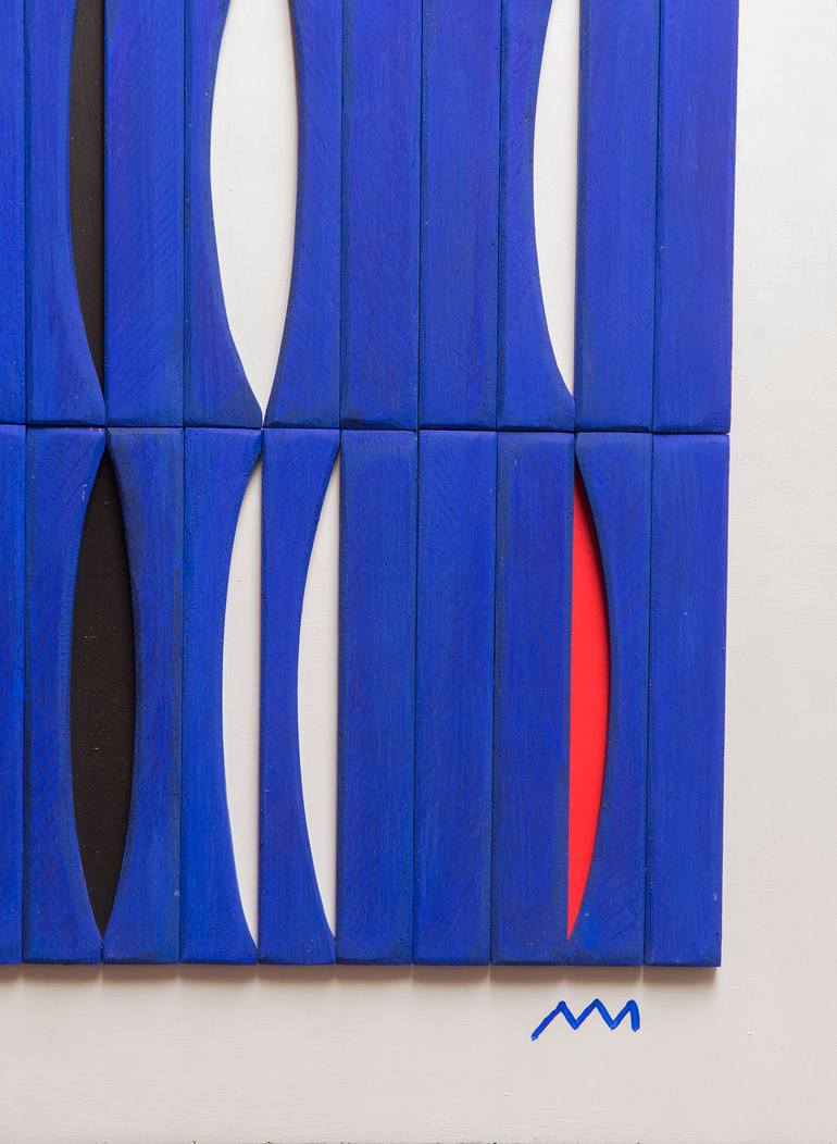 Original Abstract Painting by Matteo Cecchinato
