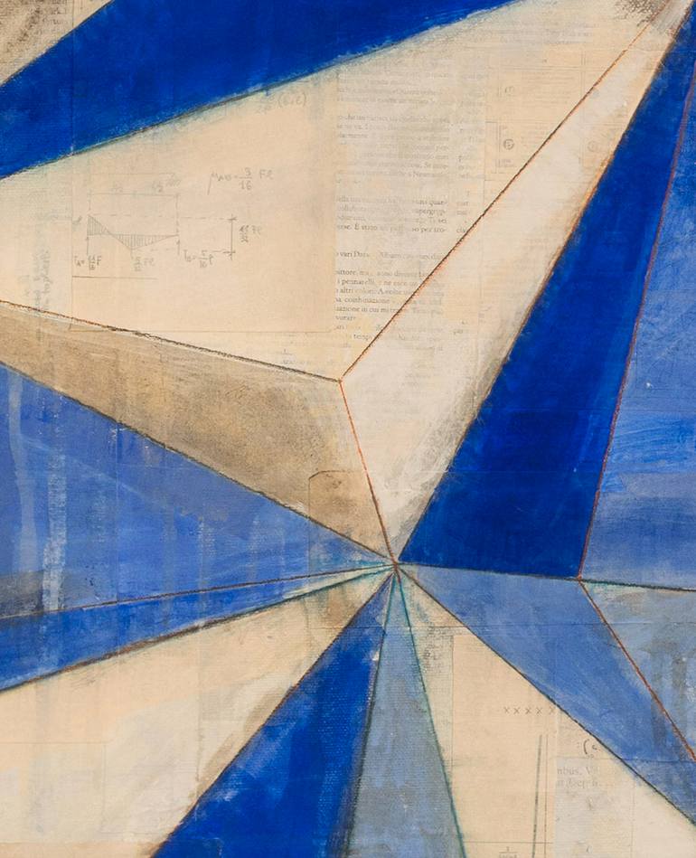 Original Abstract Painting by Matteo Cecchinato