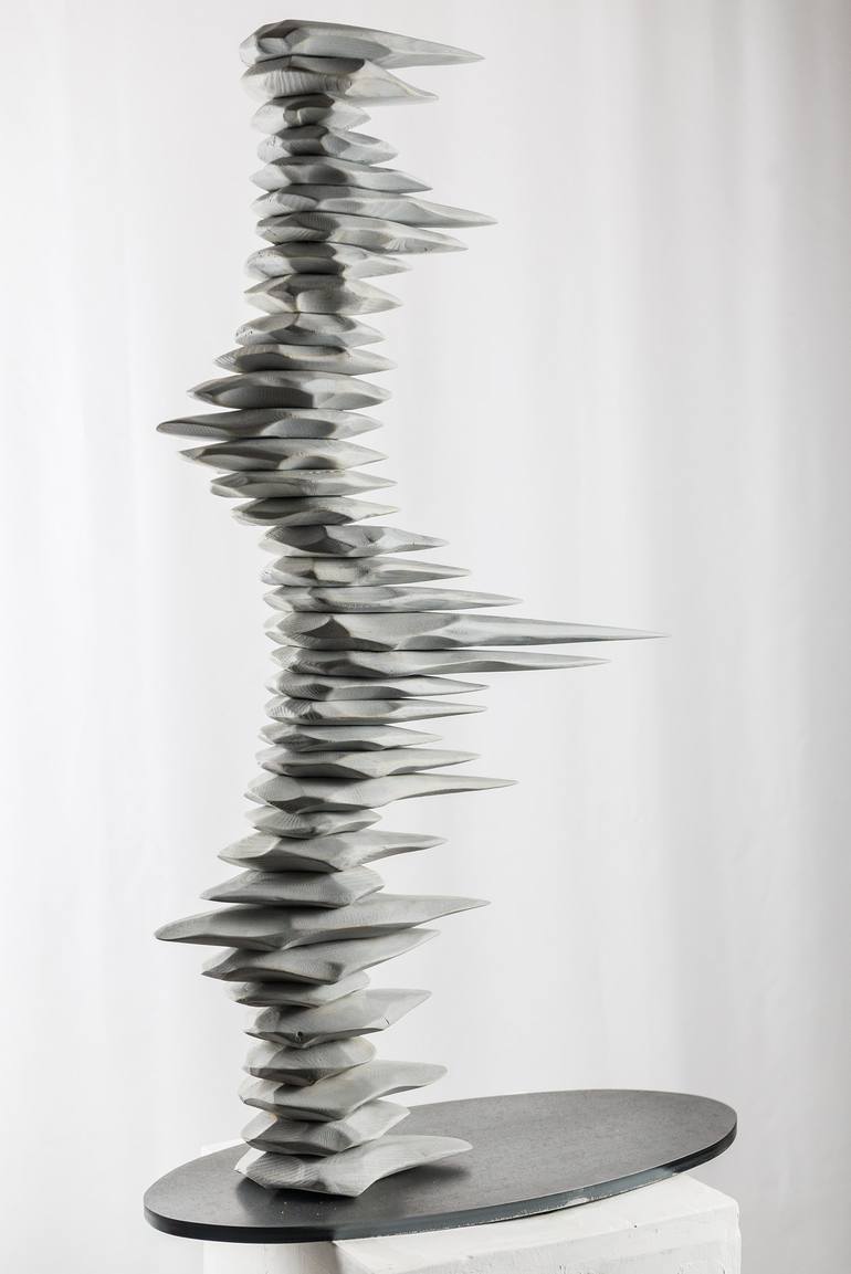 Original Abstract Sculpture by Matteo Cecchinato
