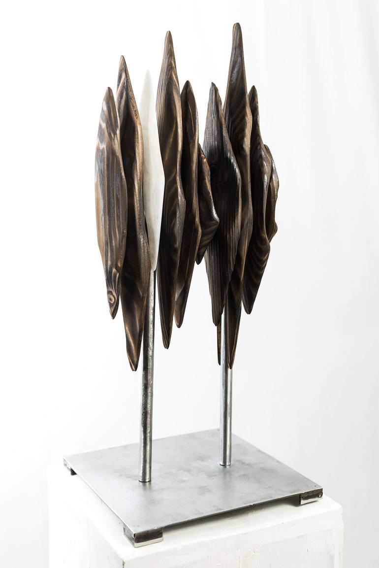 Original Abstract Sculpture by Matteo Cecchinato