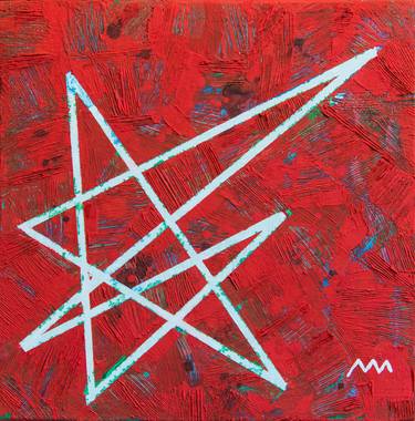 Original Contemporary Abstract Paintings by Matteo Cecchinato