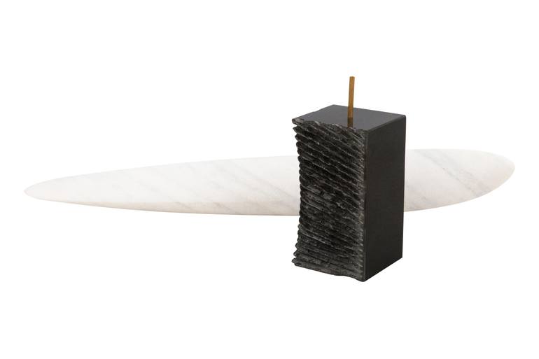 Original Abstract Science/Technology Sculpture by Daniel Dan