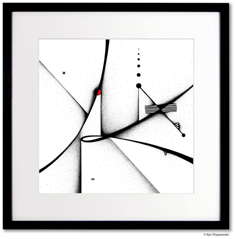 Original Abstract Drawing by Ryn Shaparenko