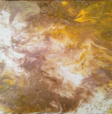 Original Abstract Classical Mythology Painting by Anna Pul