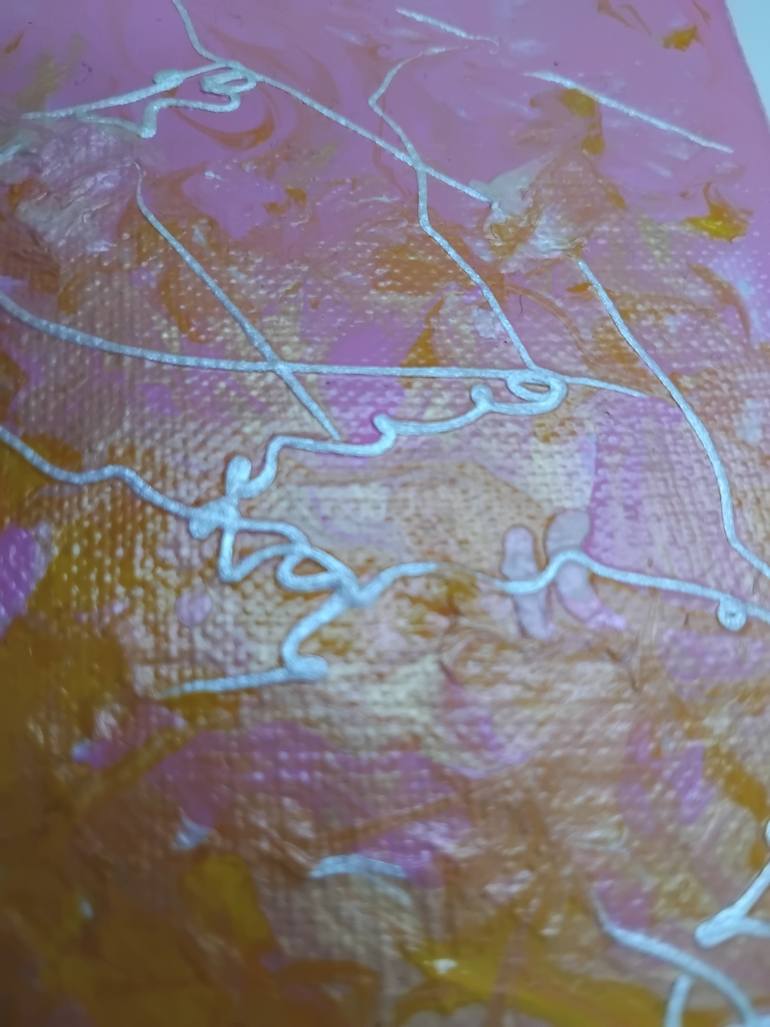 Original Artificial Intelligence Abstract Painting by Anna Pul