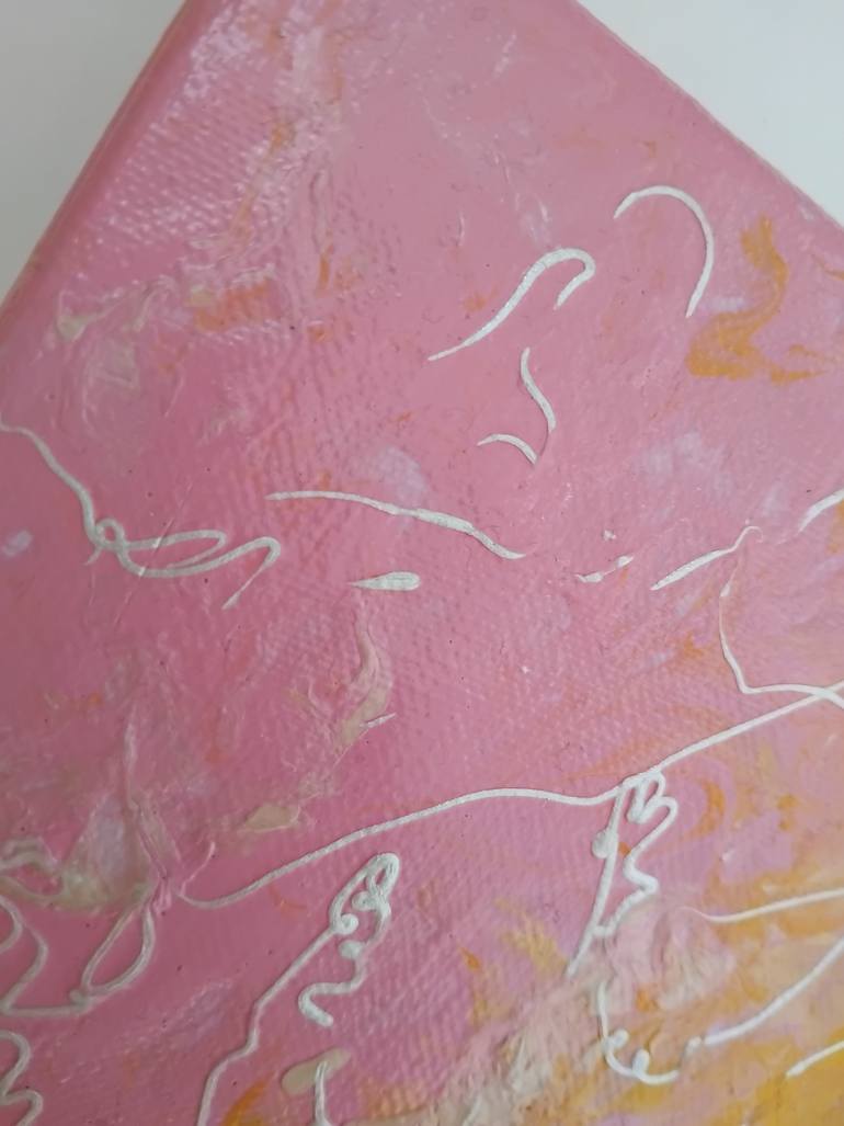 Original Artificial Intelligence Abstract Painting by Anna Pul