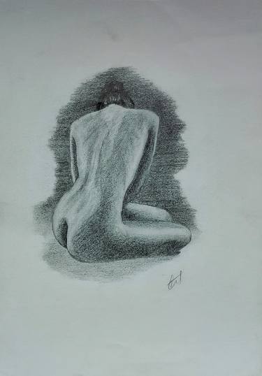 Print of Fine Art Nude Drawings by Goran Ristic