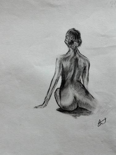 Original Fine Art Nude Drawings by Goran Ristic