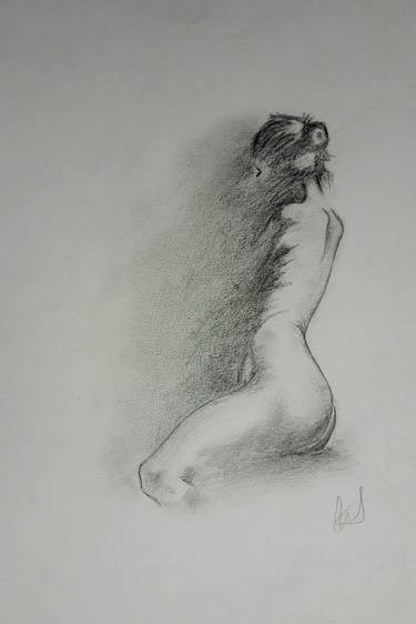 Original Fine Art Nude Drawings by Goran Ristic