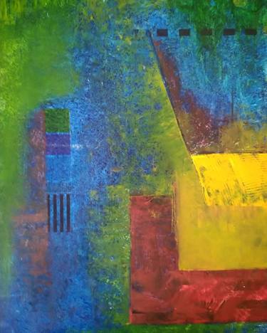 Original Abstract Painting by Ashish Thakur