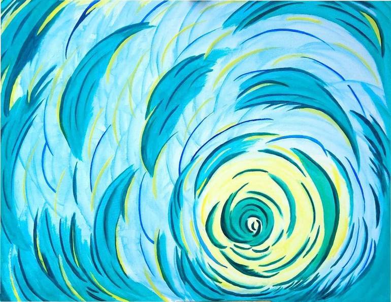 Whirlpool Painting by Prat Designs | Saatchi Art