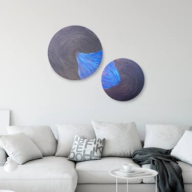 Original Illustration Abstract Paintings by Prat Designs