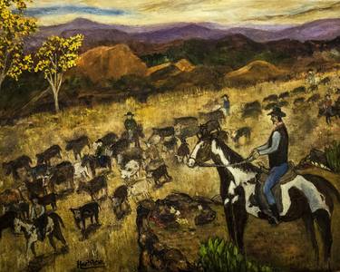 Original Horse Paintings by Michael Hartstein