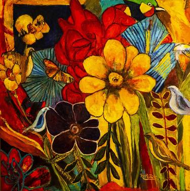 Original Floral Paintings by Michael Hartstein