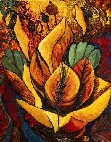 Original Floral Paintings by Michael Hartstein