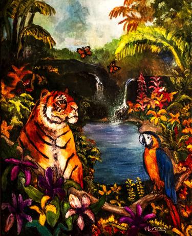 Original Animal Paintings by Michael Hartstein