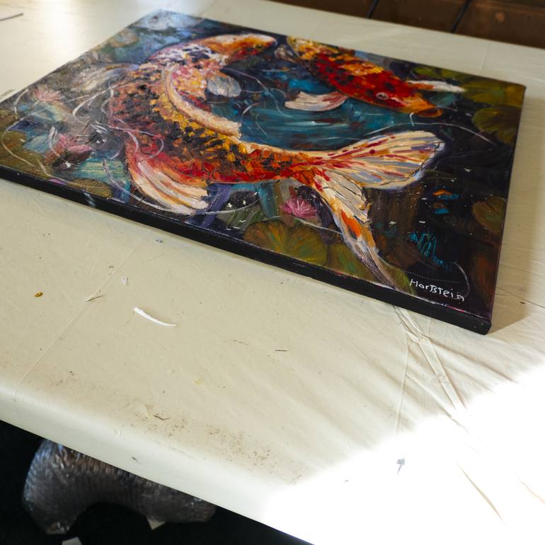 Original Impressionism Nature Painting by Michael Hartstein