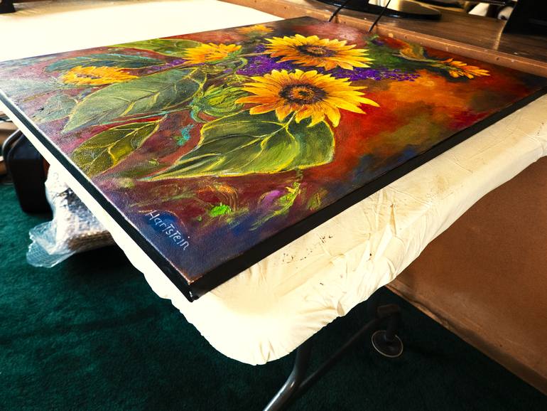 Original Impressionism Botanic Painting by Michael Hartstein