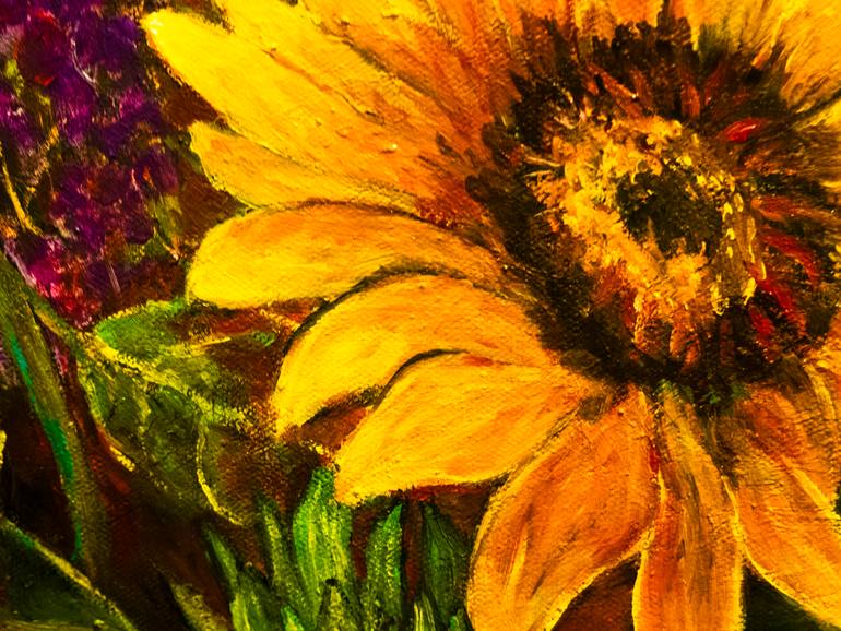 Original Impressionism Botanic Painting by Michael Hartstein