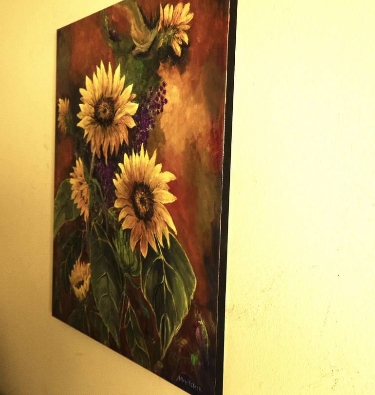 Original Impressionism Botanic Painting by Michael Hartstein