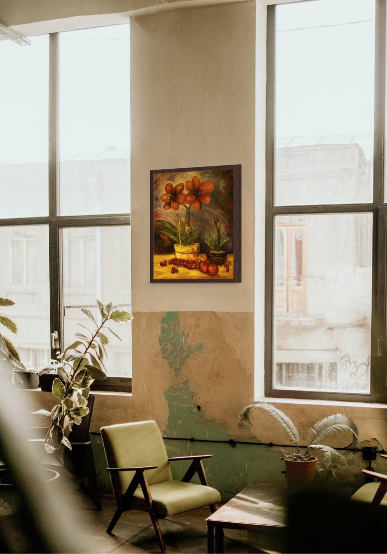 Original Impressionism Still Life Painting by Michael Hartstein