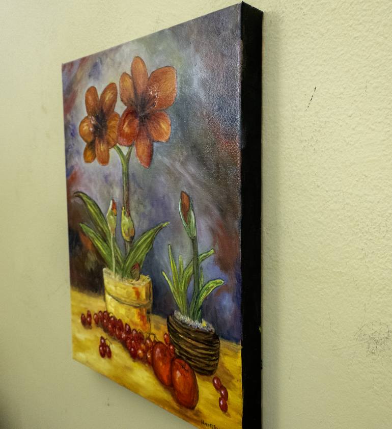 Original Impressionism Still Life Painting by Michael Hartstein