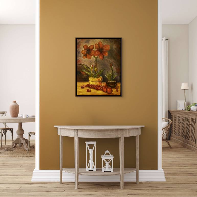 Original Impressionism Still Life Painting by Michael Hartstein