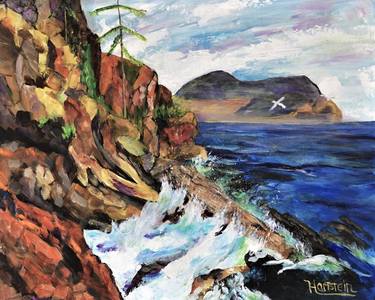 Original Impressionism Seascape Paintings by Michael Hartstein