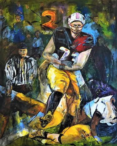 Print of Abstract Expressionism Sports Paintings by Michael Hartstein