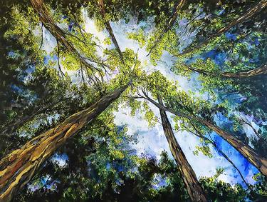 Original Impressionism Nature Paintings by Michael Hartstein