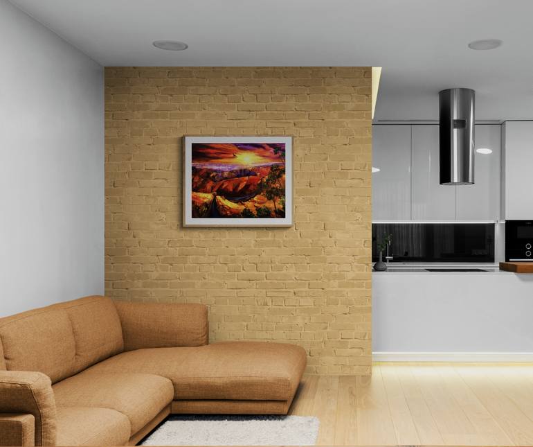 Original Impressionism Nature Painting by Michael Hartstein