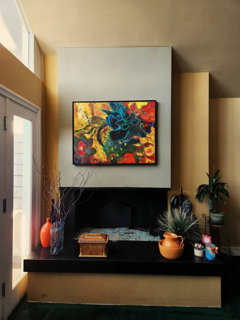 Original Abstract Painting by Michael Hartstein