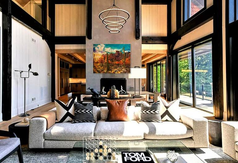 Original Impressionism Nature Painting by Michael Hartstein