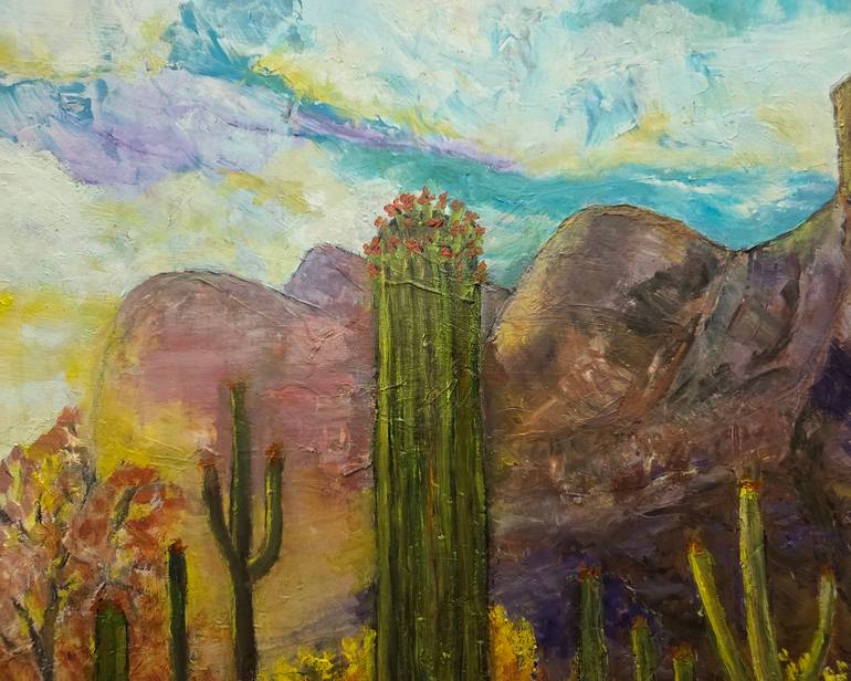 Original Impressionism Nature Painting by Michael Hartstein