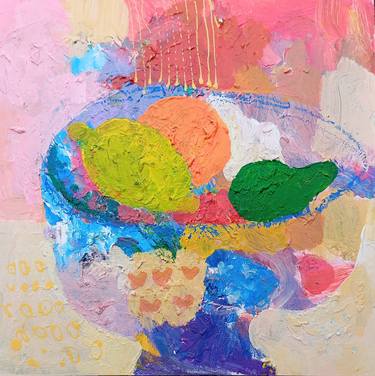 Original Abstract Still Life Paintings by Iryna Kindritska