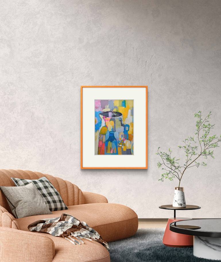 Original Abstract Still Life Painting by Iryna Kindritska