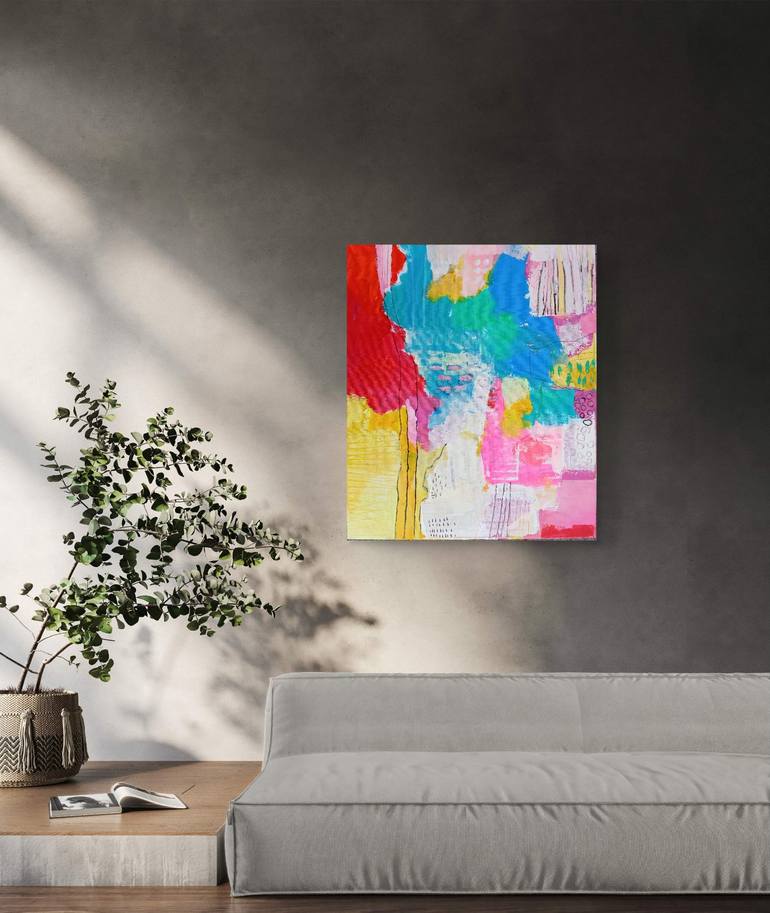 Original Contemporary Abstract Painting by Iryna Kindritska