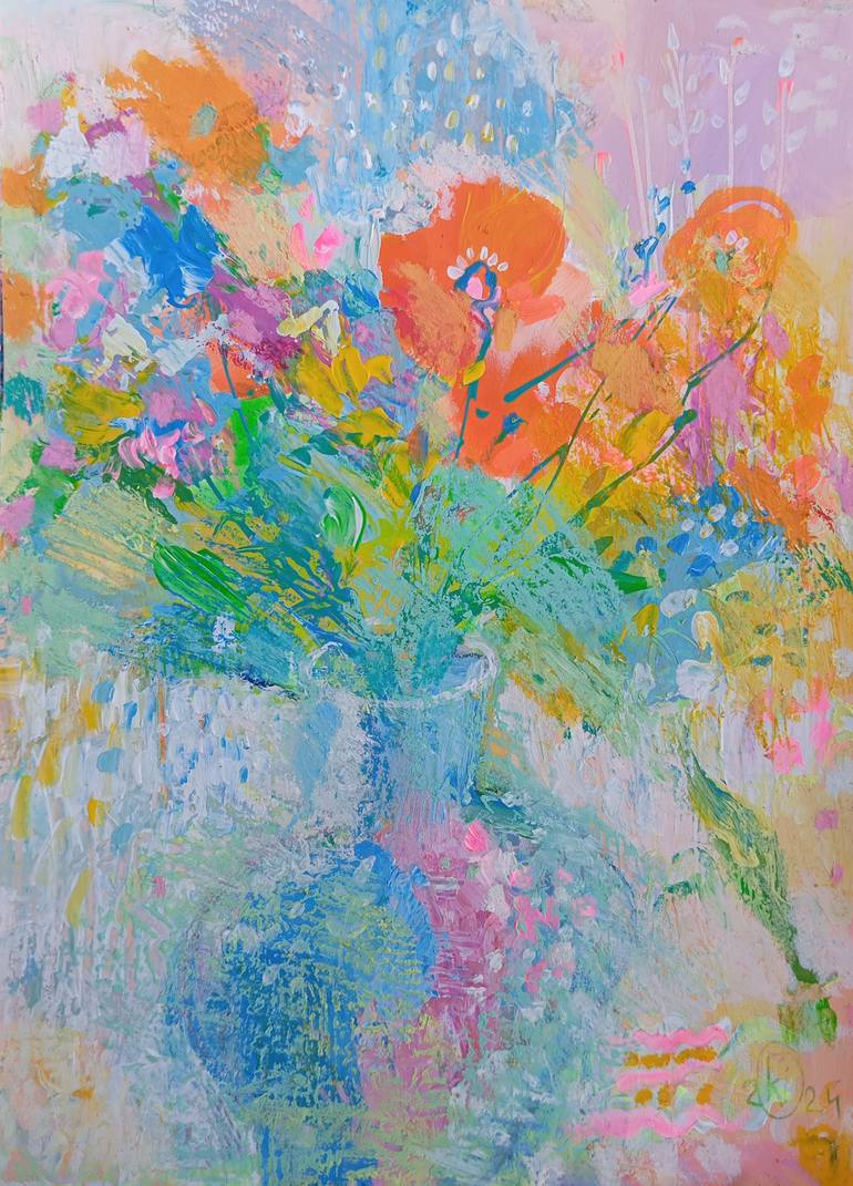 Original  Painting by iryna kindrytska