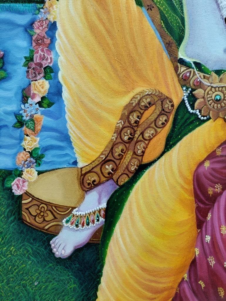Original Figurative Religion Painting by Kanisha Ghael