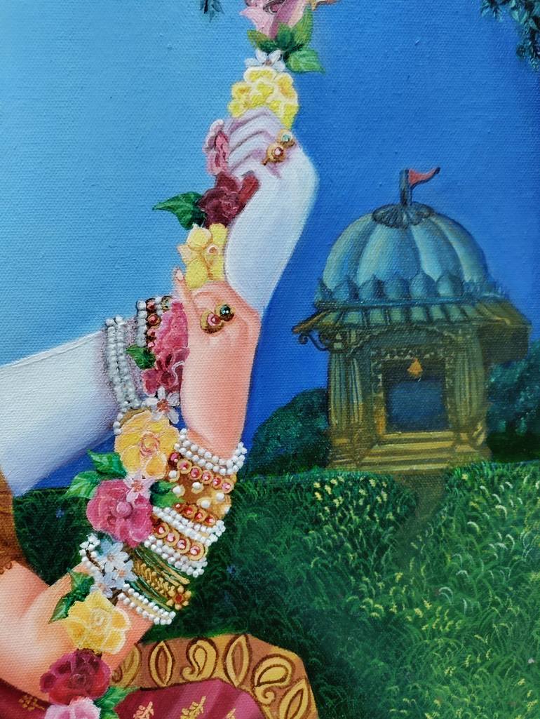 Original Figurative Religion Painting by Kanisha Ghael