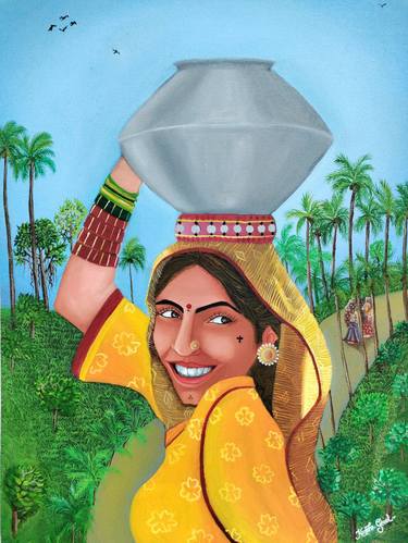 Original Women Paintings by Kanisha Ghael