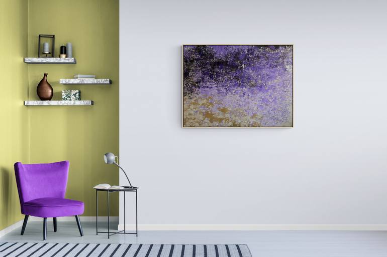 Original Abstract Painting by Suzanne Farman