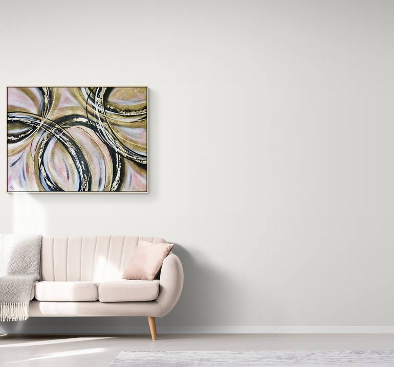 Original Abstract Painting by Suzanne Farman