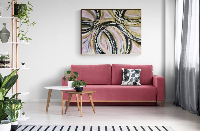 Original Abstract Painting by Suzanne Farman