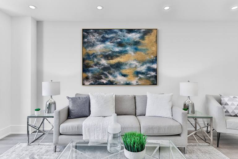 Original Abstract Painting by Suzanne Farman