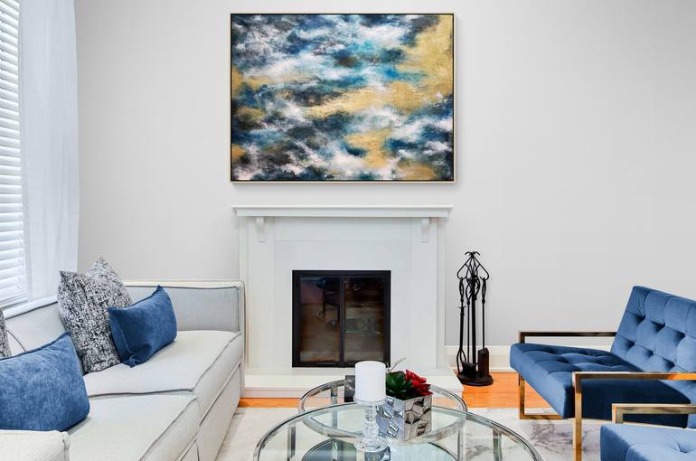 Original Abstract Painting by Suzanne Farman