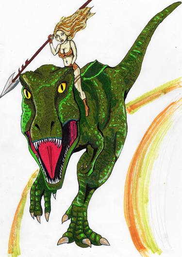 Dinosaurs Drawings Artworks | Saatchi Art